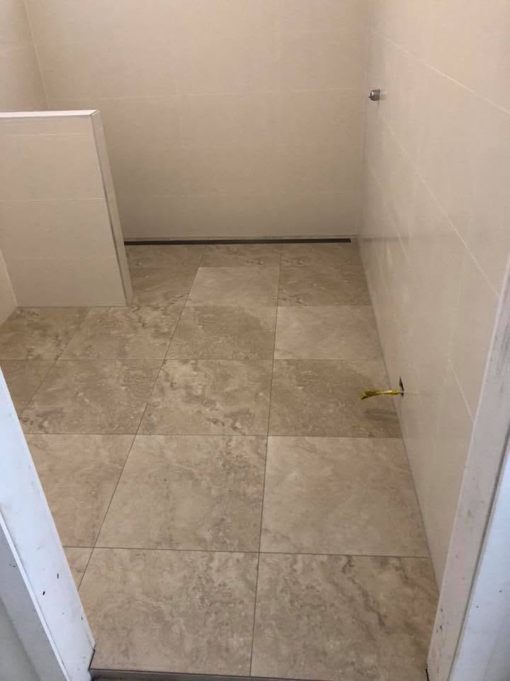 Travertine floor and wall tiling — wall & floor tiling in Brisbane by Torrisi Tiling